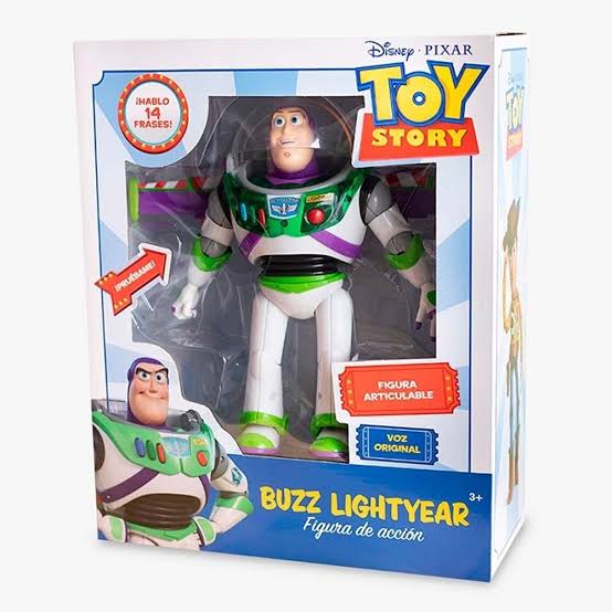 Figura de Acción Buzz Lightyear Toy Story 14 Frases Disney Pixar