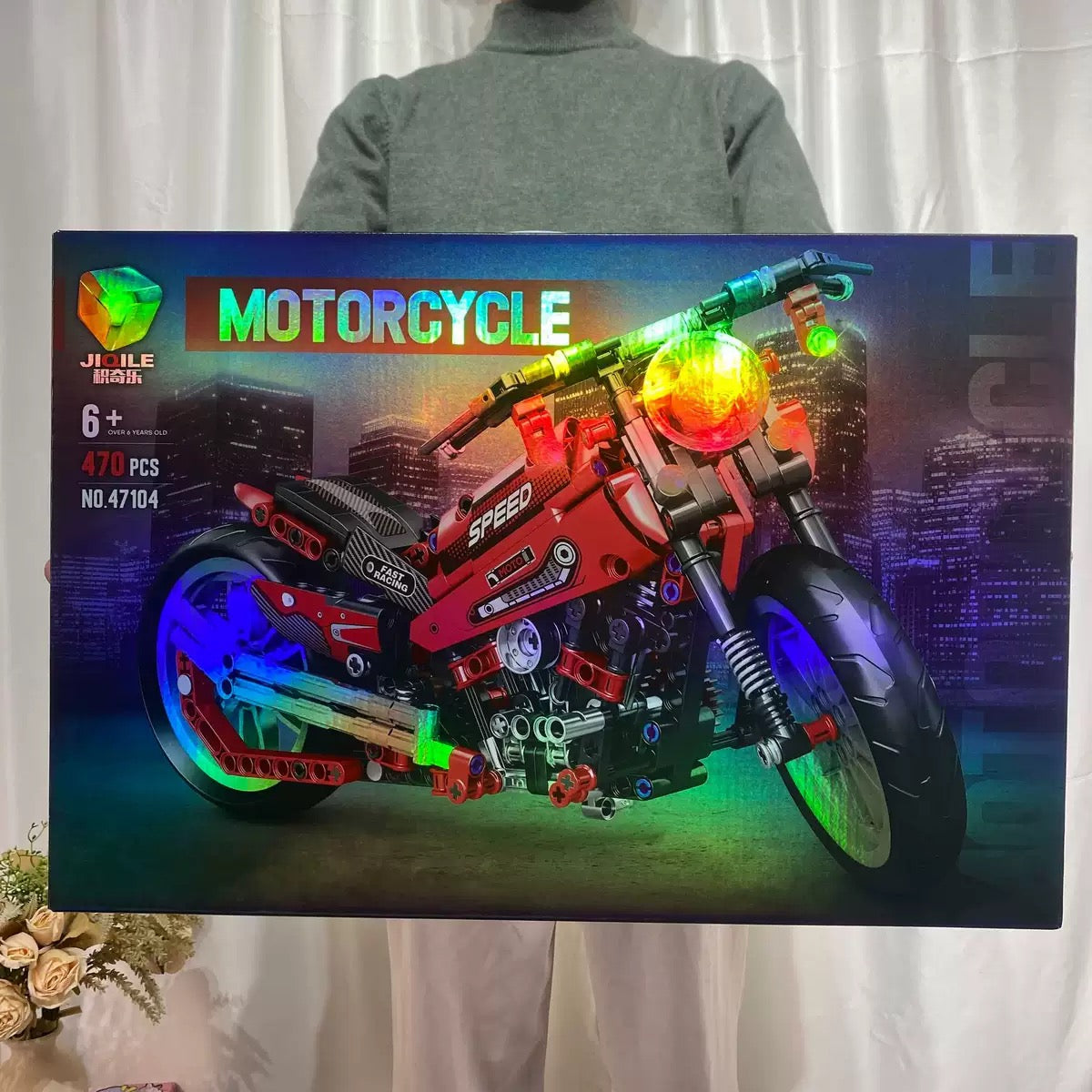 Bloques Armables Motocicleta Deportiva +430 pcs