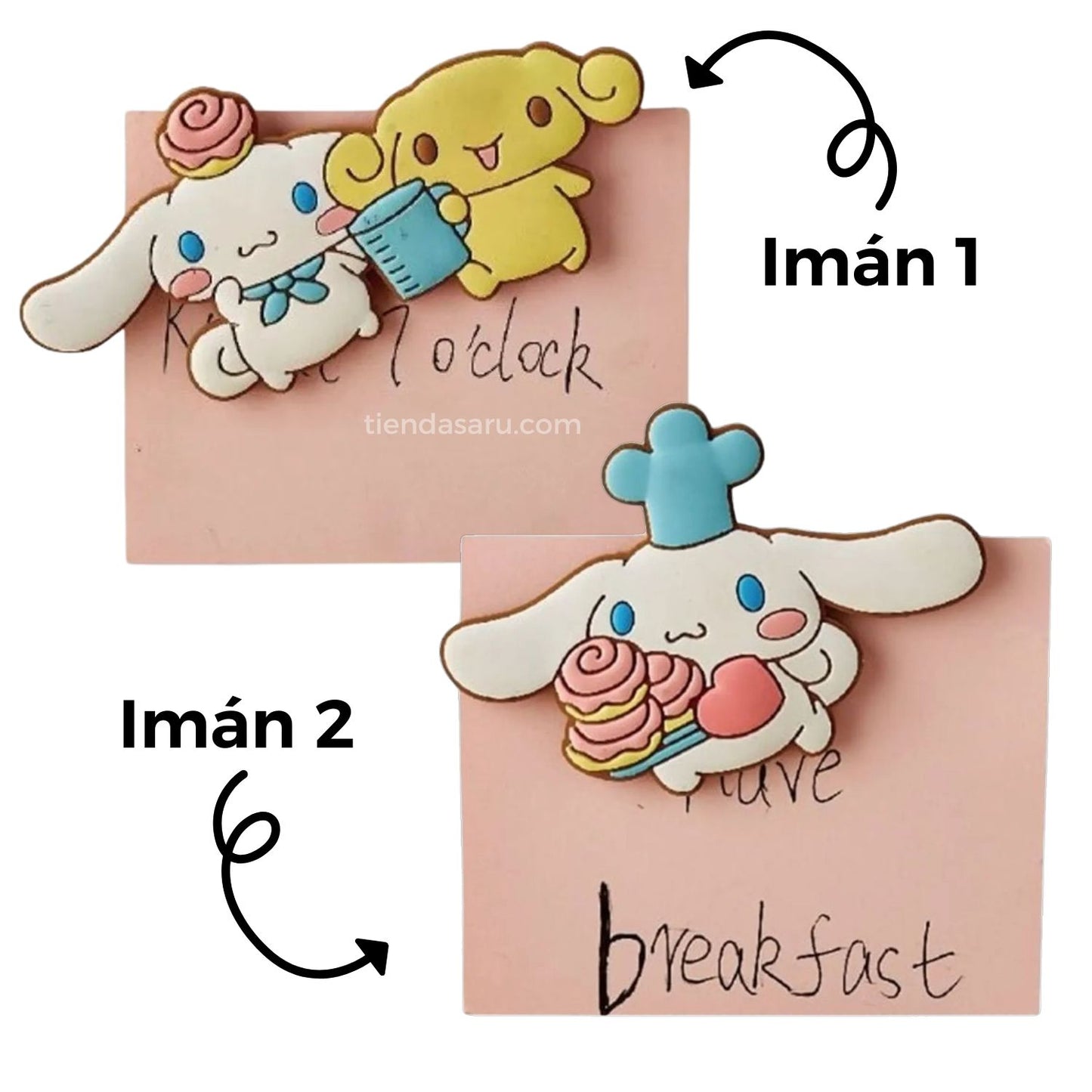 Pack de 2 Imanes para Refrigerador Cinnamoroll