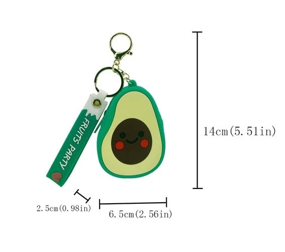 Llavero Monedero Palta Kawaii Pack de 12 Unidades para Sorpresas de Cumpleaños