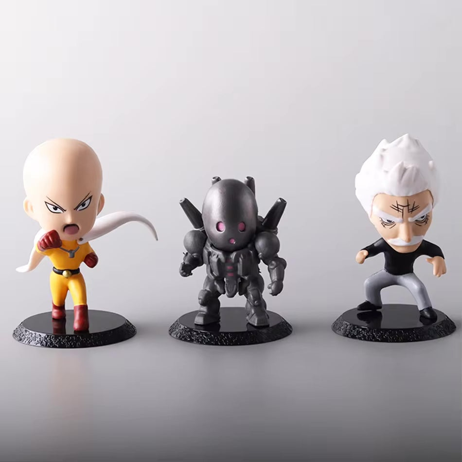 Set de 6 Figuras de Colección One Punch Man 10 cm