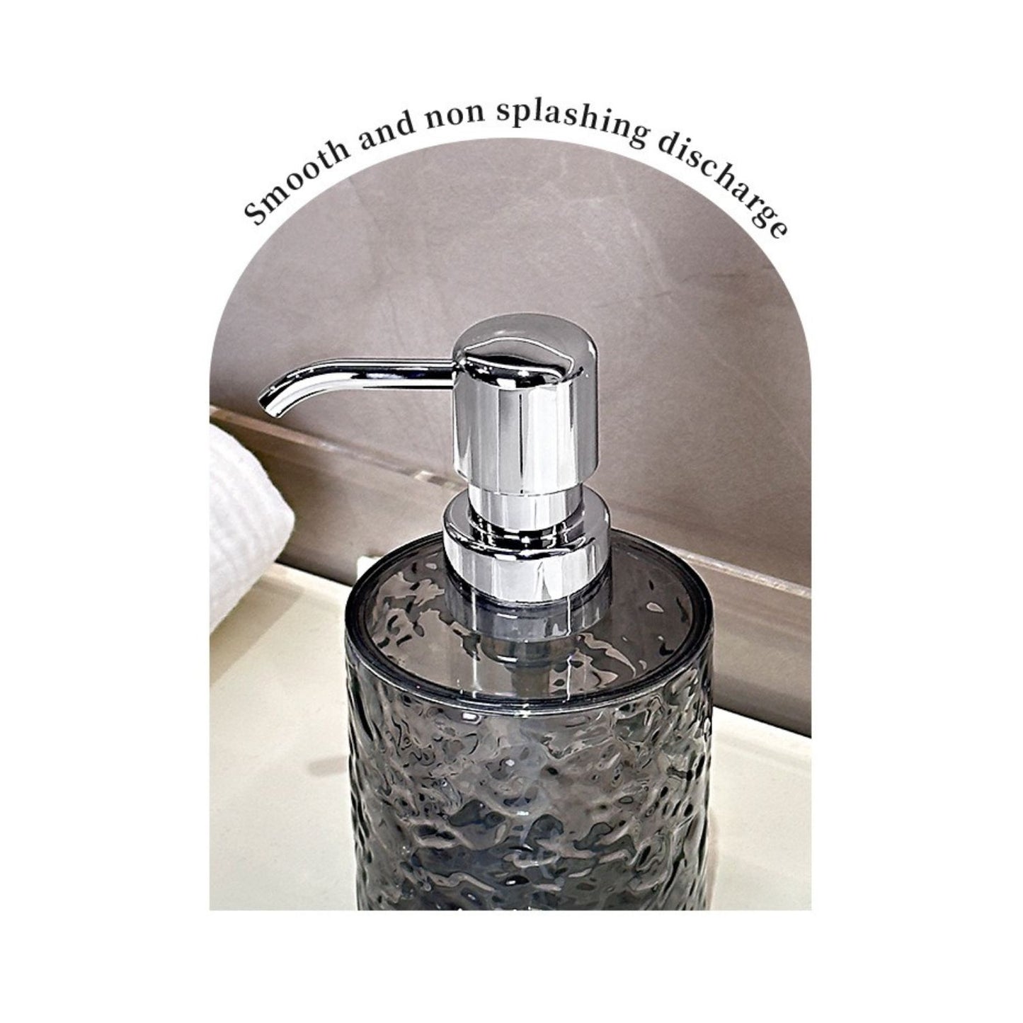 Dispensador de Jabón Líquido para Baño - Acrílico