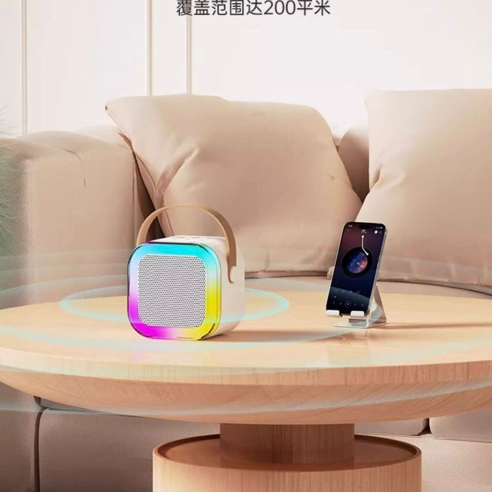 Mini Karaoke System with Microphone