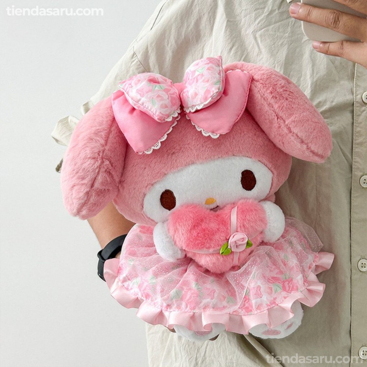 Peluche Sanrio My Melody Corazón 24 cm