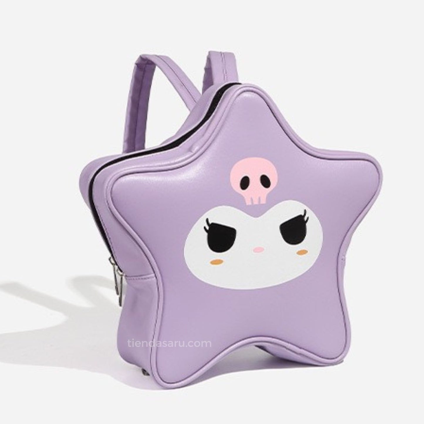 Mochila Kuromi Estrella Cuero PU 37 cm