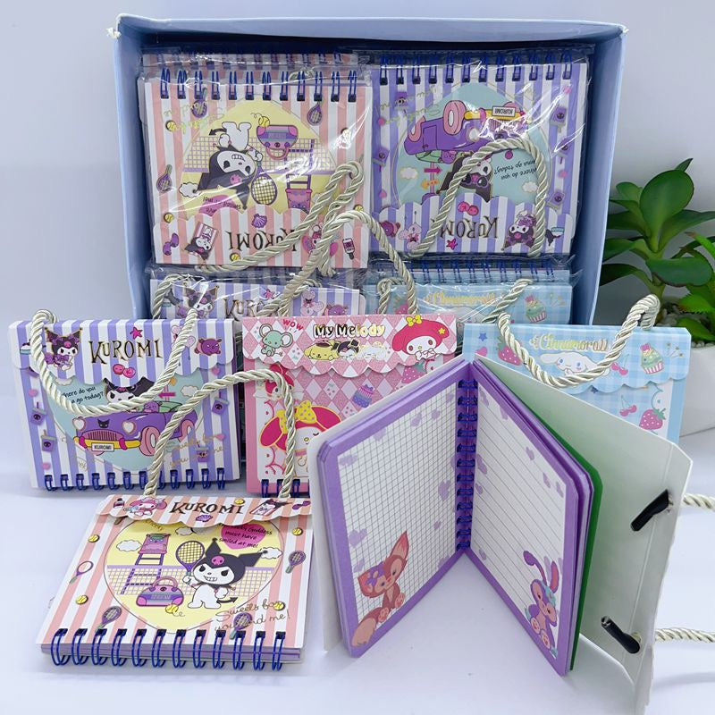 Pack x 4 Mini Libretas Sanrio Characters