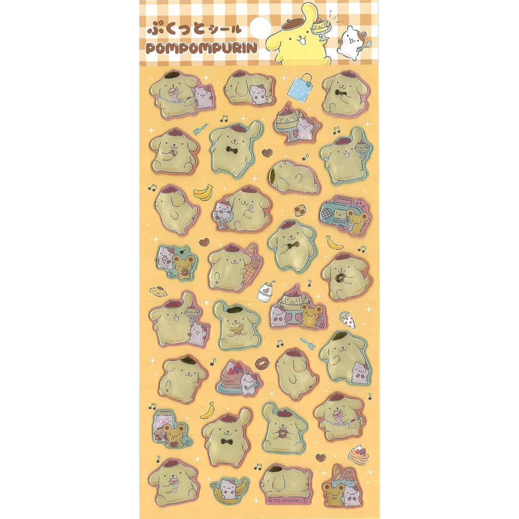 Stickers Pompompurin 3D - Sanrio Japón