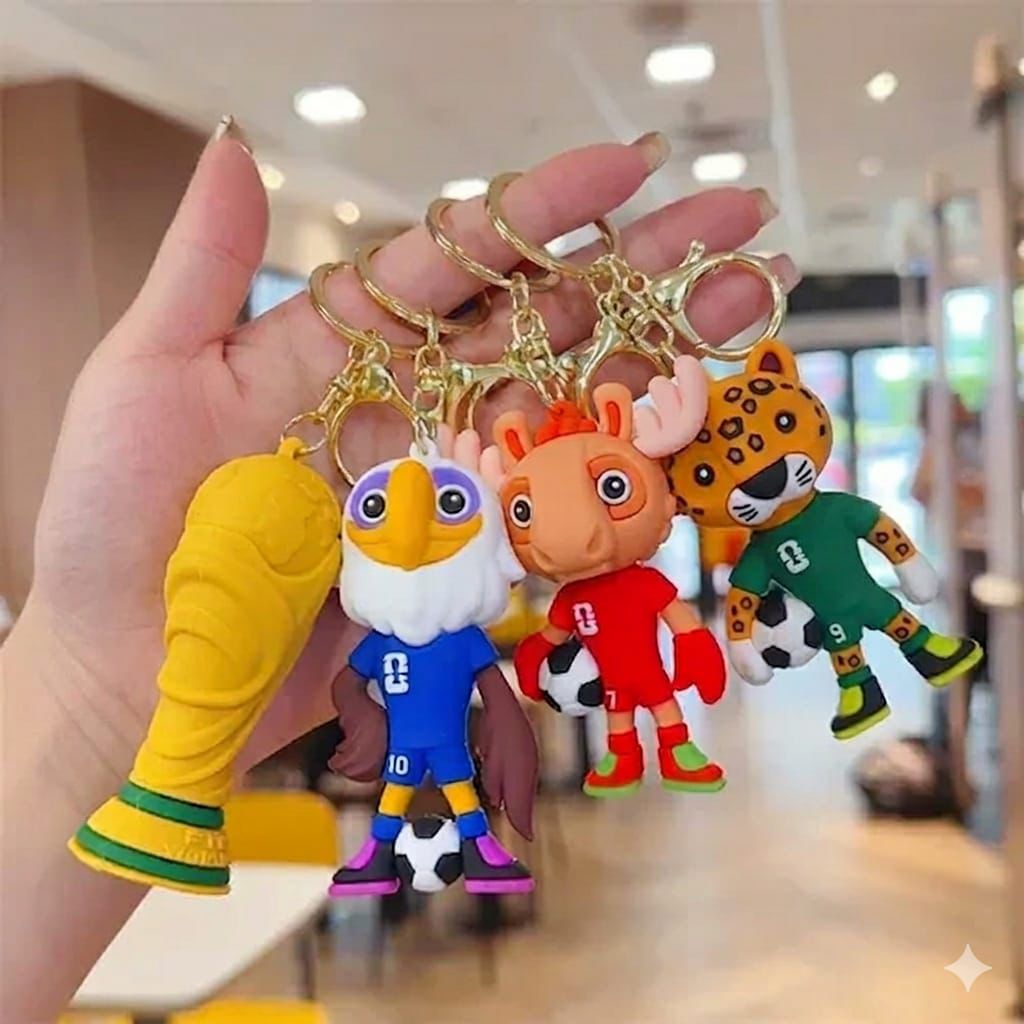 Blindbox 12 Llaveros Mundial de Fútbol 2026
