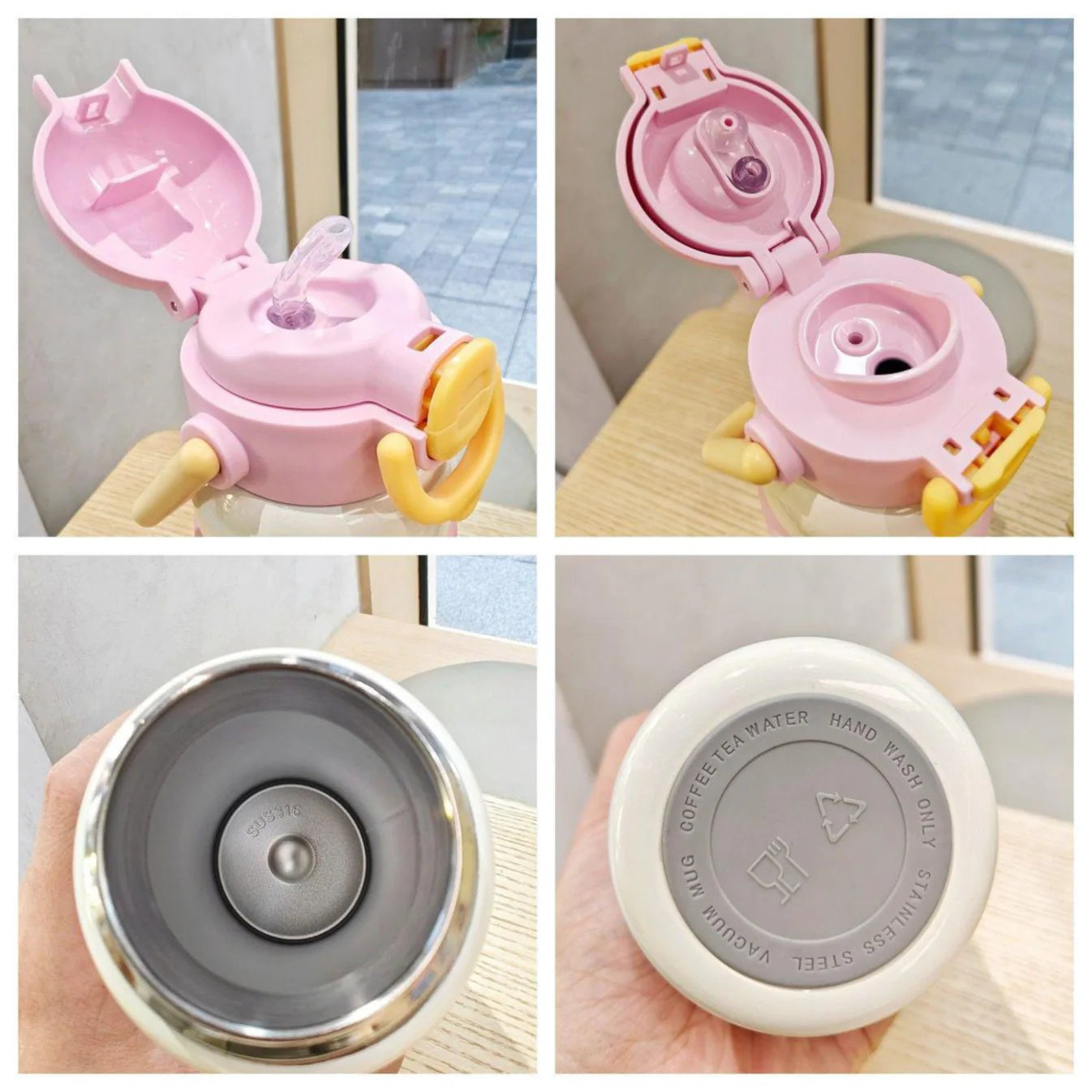 Termo de Acero Inoxidable Sakura 600 ml