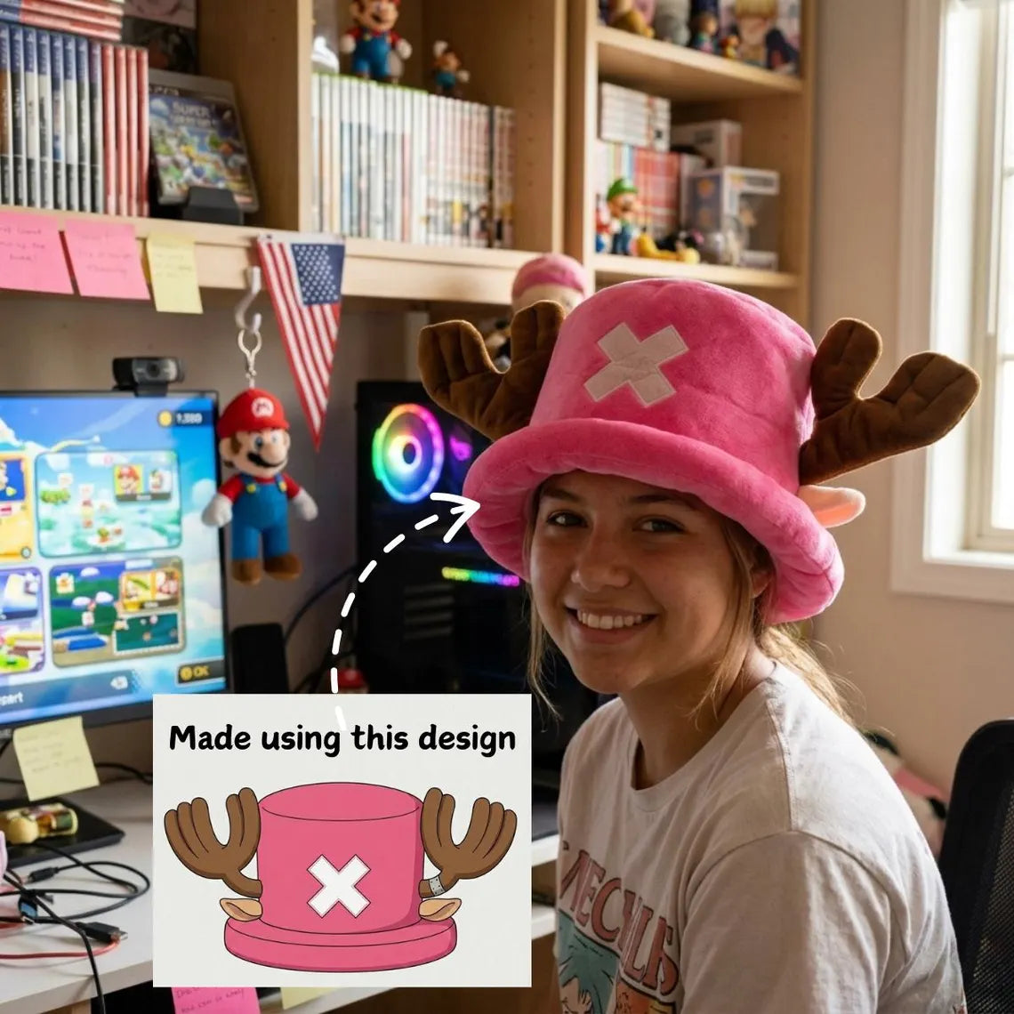 Sombrero de Tony Tony Chopper One Piece
