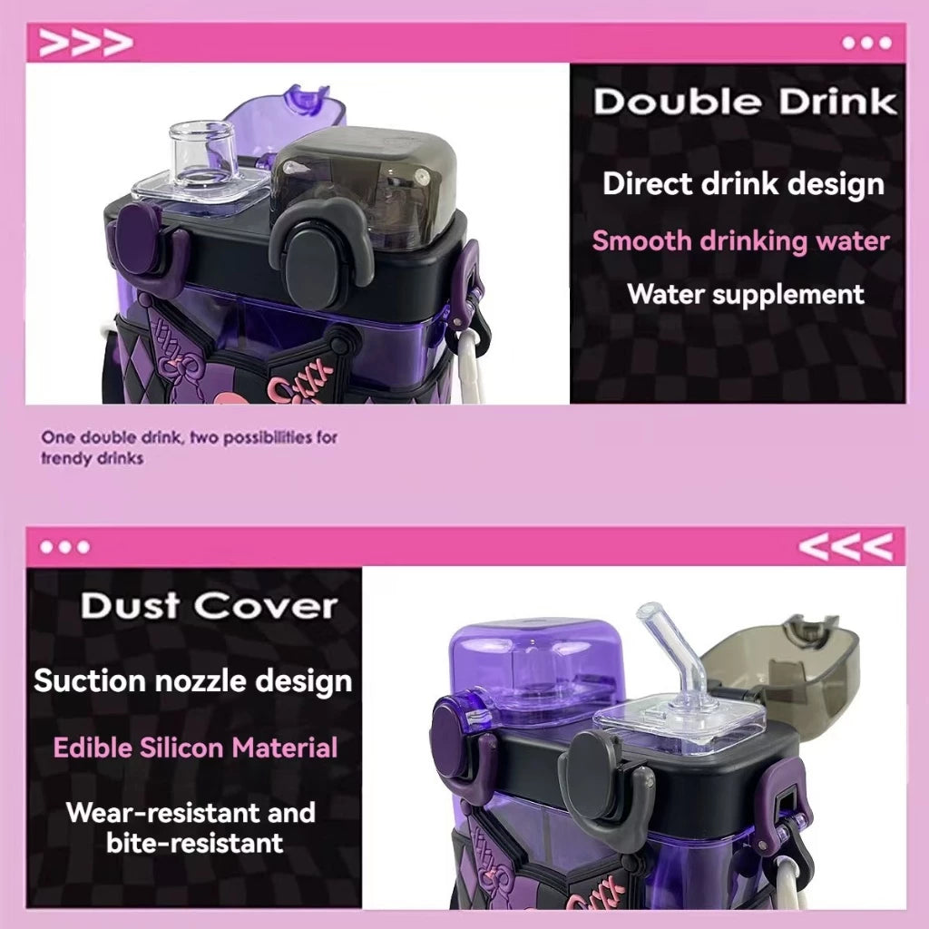 Tomatodo Doble Compartimento Hello Kitty 680 ml