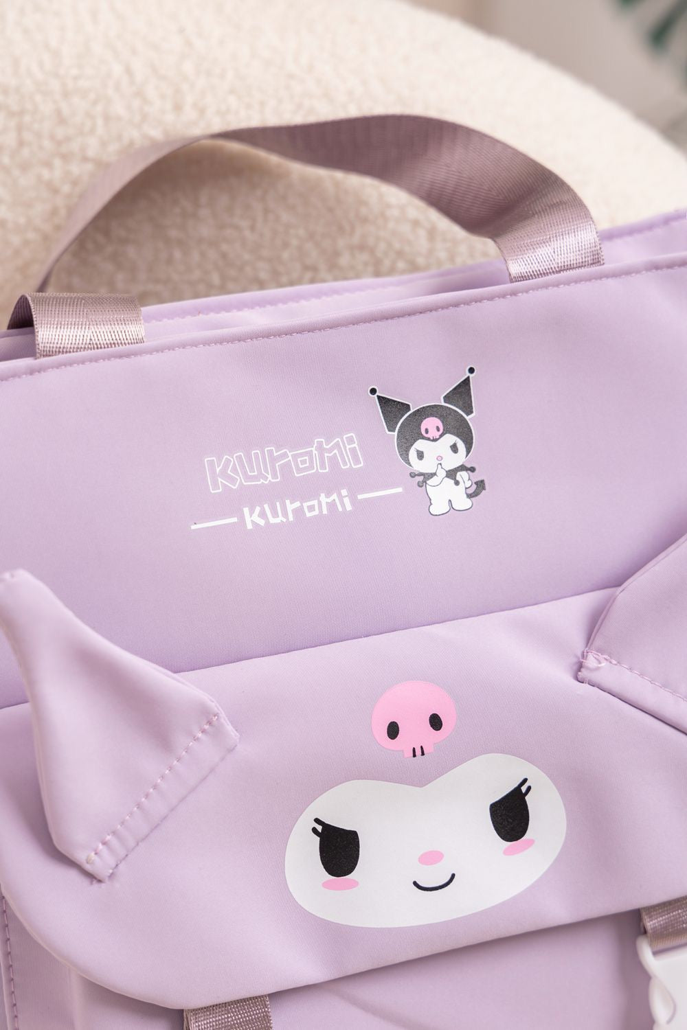 Bolso Kuromi con Asa y Correa de Hombro