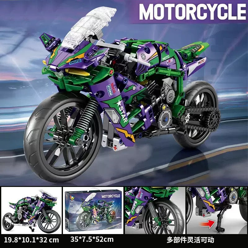 Bloques Armables Motocicleta Deportiva +430 pcs