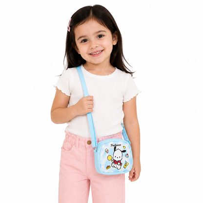 Mini Cartera Pochacco Celeste