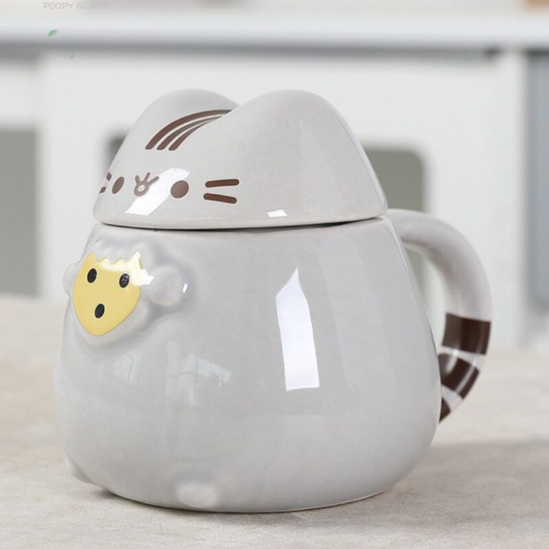 Taza Mug de Cerámica Pusheen Cat 3D – 400 ml