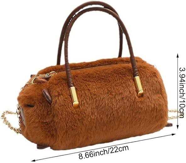 Capybara Wallet with Shoulder Chain