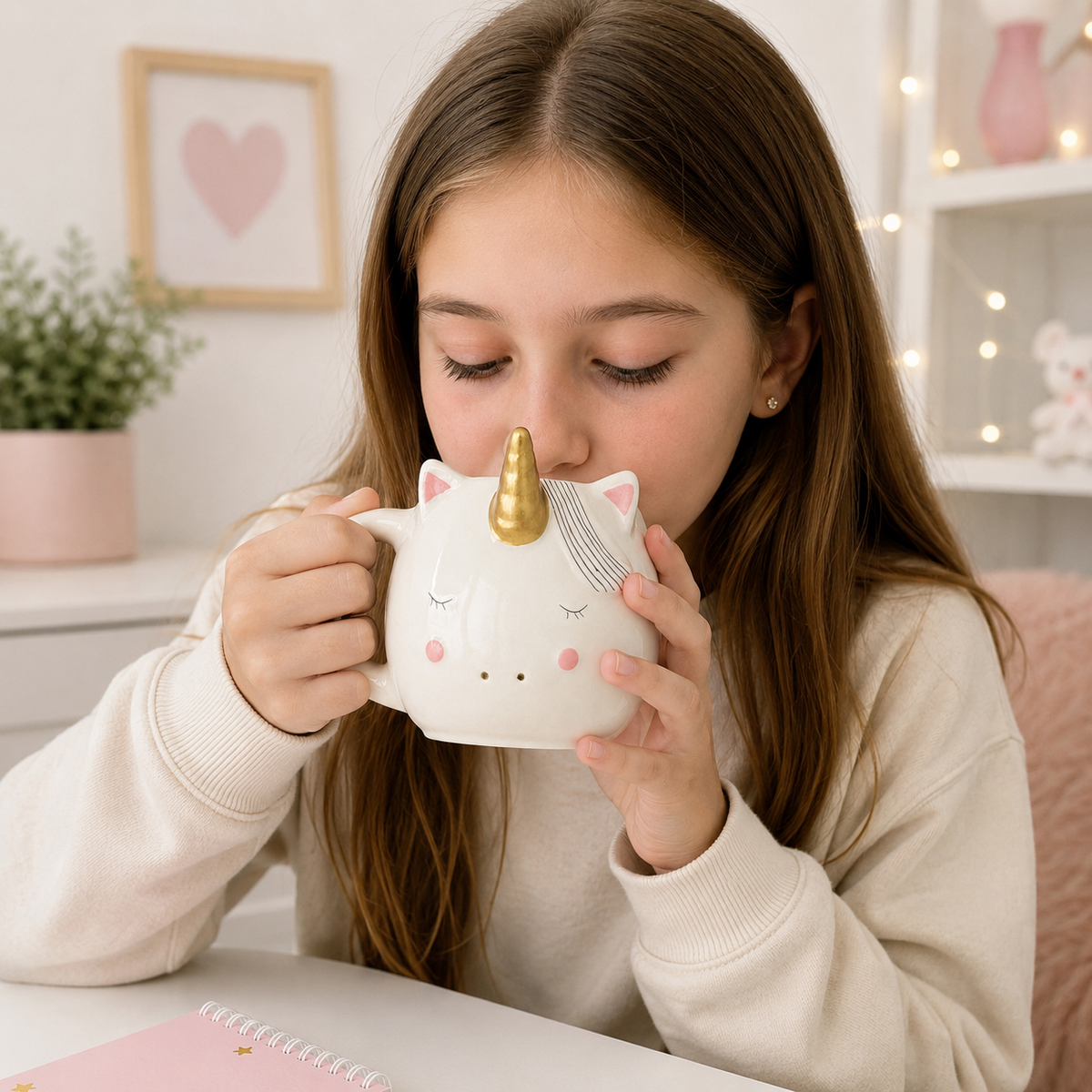 Taza de Cerámica Unicornio – 500 ml
