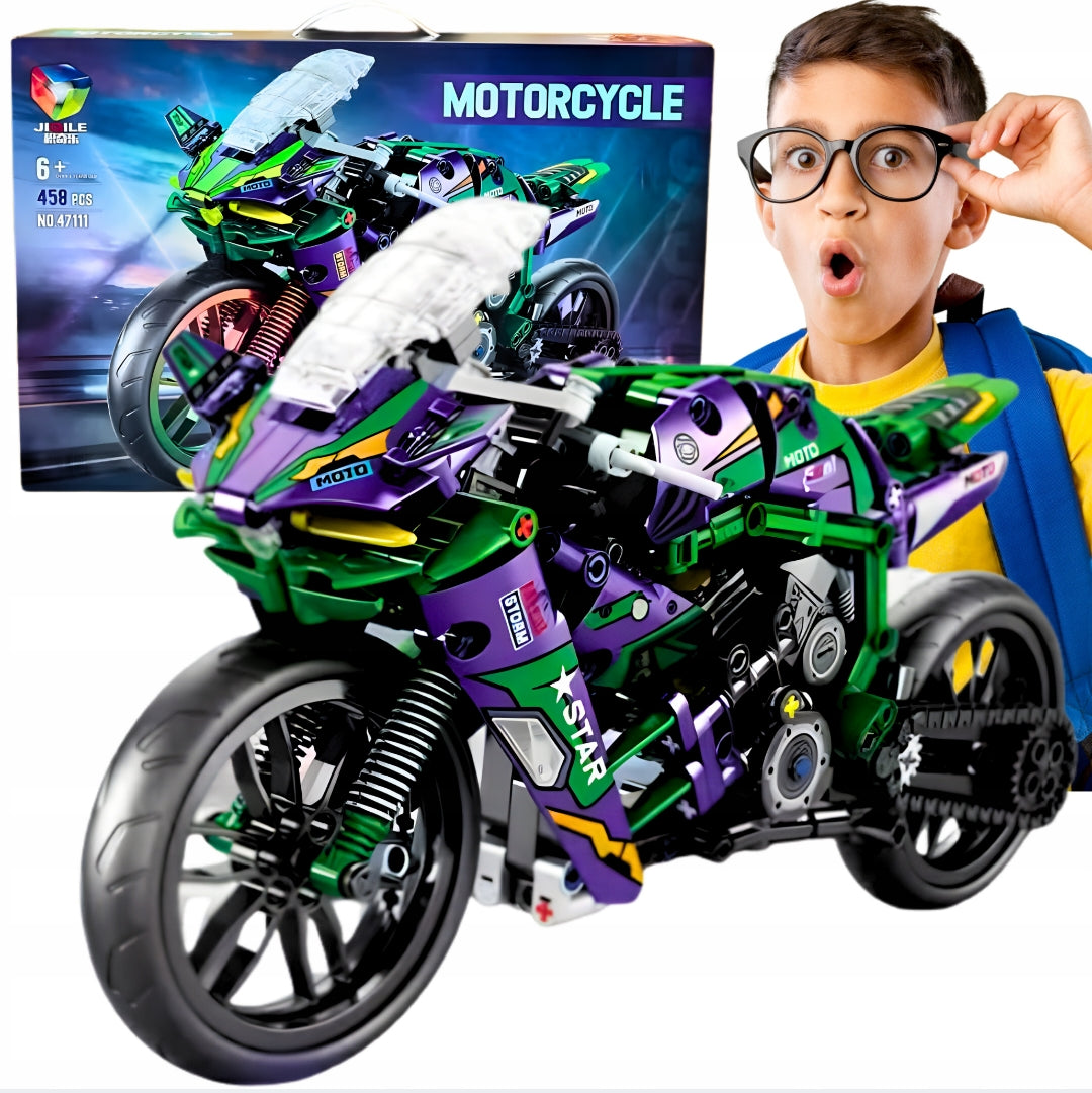 Bloques Armables Motocicleta Deportiva +430 pcs
