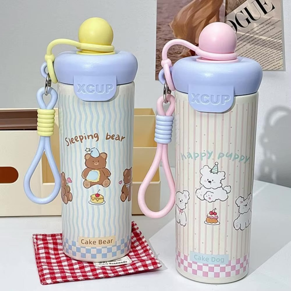 Termo de Acero Inoxidable Kawaii 600 ml