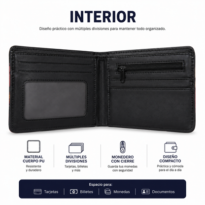 Billetera Bluelock Cuero PU