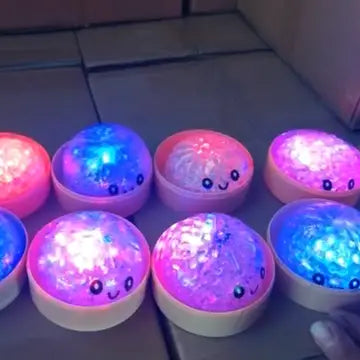 Squishy Dumpling con Luces LED 8.5 cm