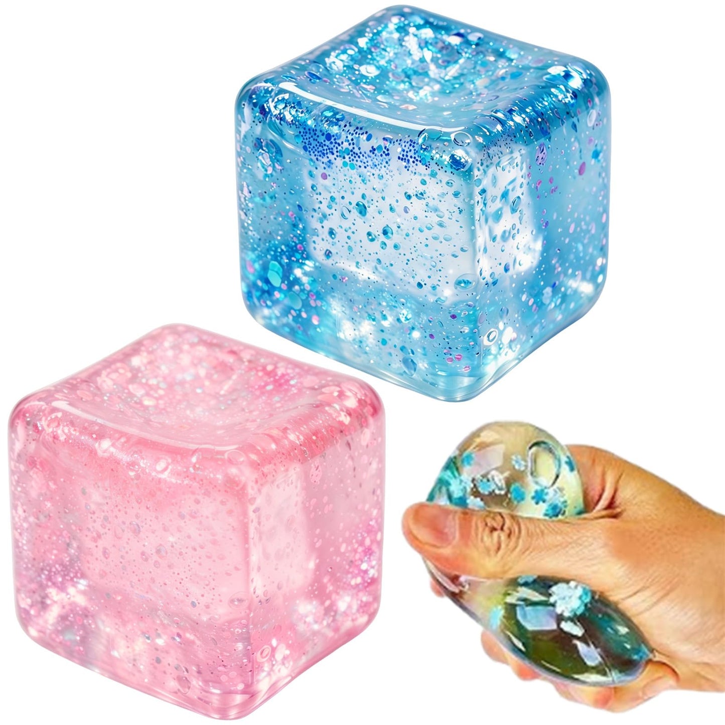 Squishy Cubo con Luces LED