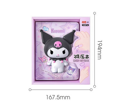 cuaderno sanrio kuromi