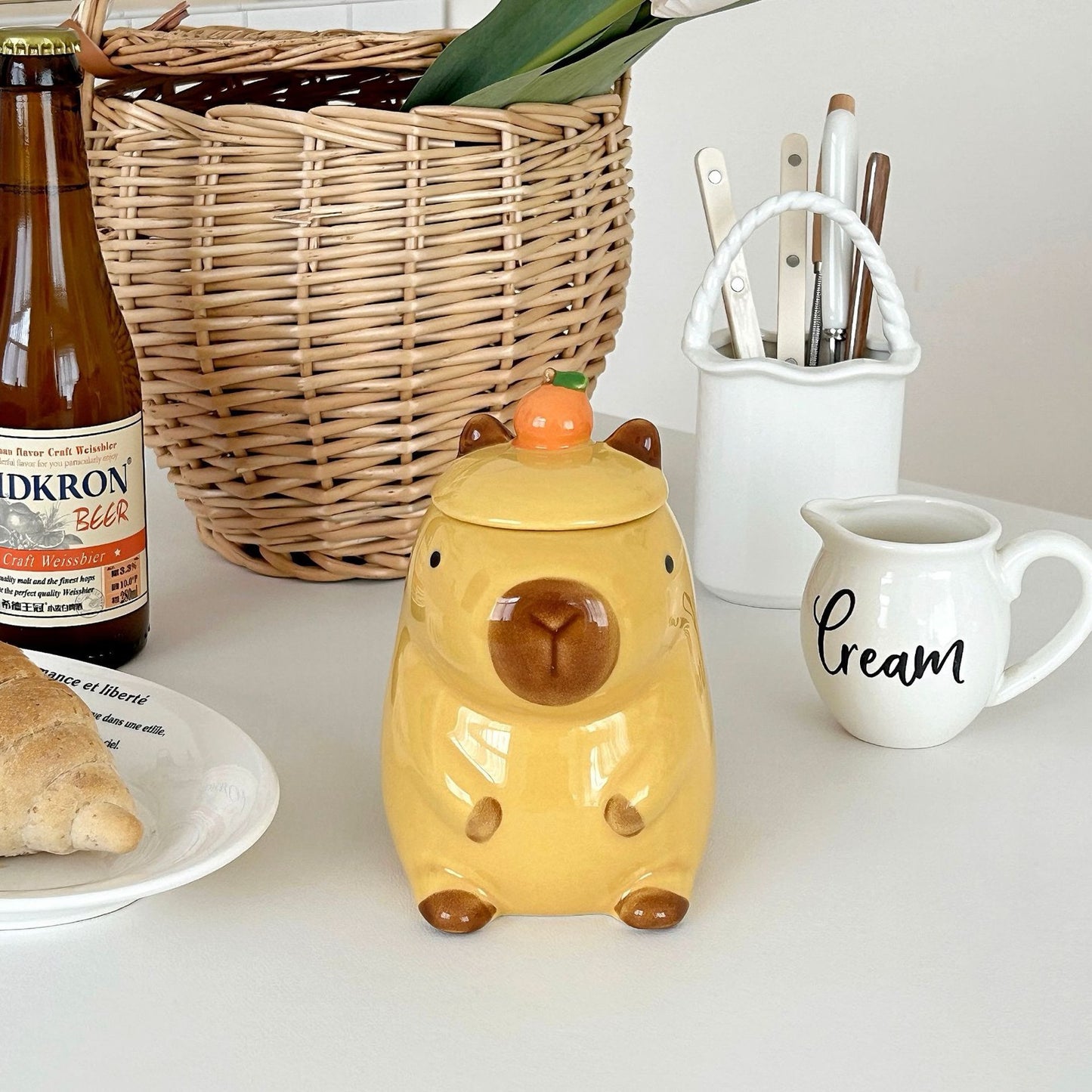 Taza Mug de Cerámica Capibara – 450 ml