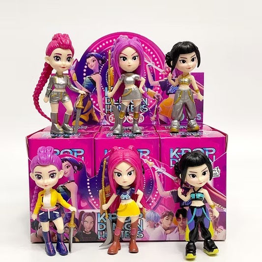 Caja Sorpresa Guerreras KPop 6 piezas 10 cm