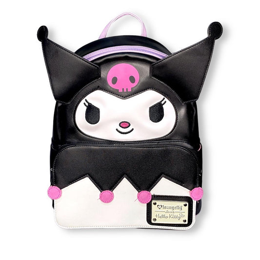 MINI MOCHILA A5 DE CUERO PU ESTILO KUROMI