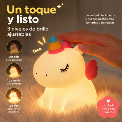 Lámpara de Silicona Unicornio