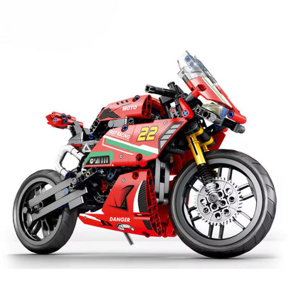 Bloques Armables Motocicleta Deportiva +430 pcs