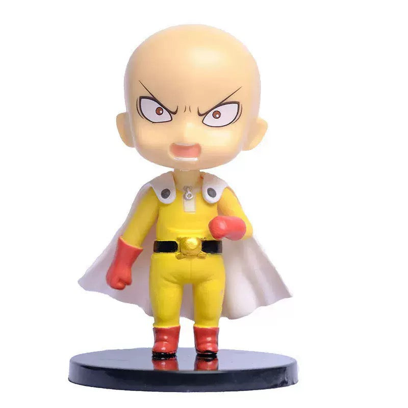 Set de 5 Figuras Anime One Punch Man Estilo Chibi PVC
