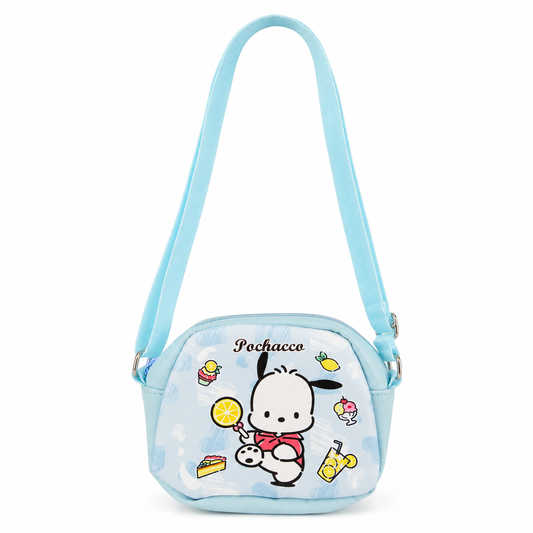 Mini Cartera Pochacco Celeste
