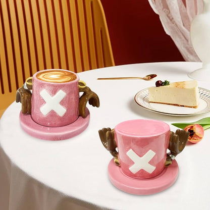 Taza de Cerámica Sombrero de Chopper One Piece 400 ml