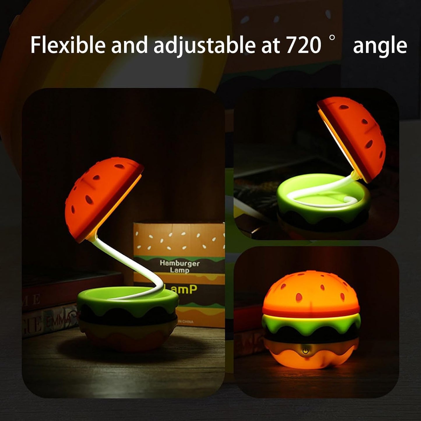 MINI LED HAMBURGER LAMP WITH CUTTER