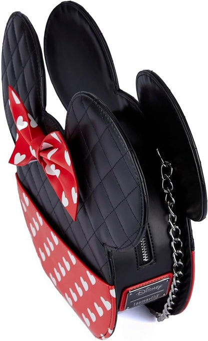 Cartera Minnie Mickey Mouse Crossbody Loungefly