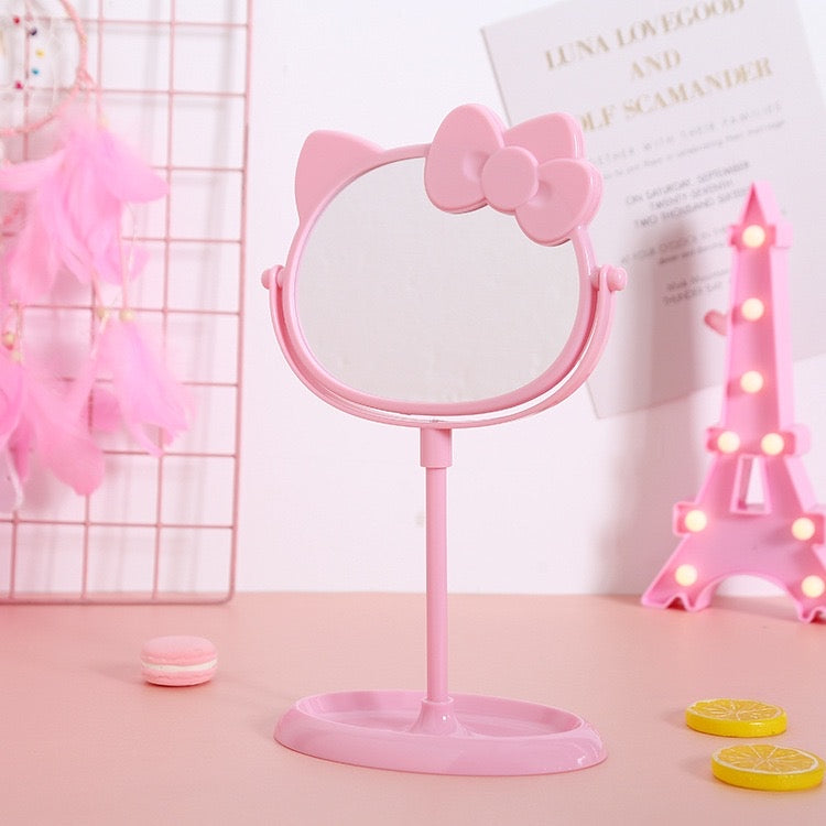 ESPEJO DE MESA DOBLE CARA HELLO KITTY - SANRIO