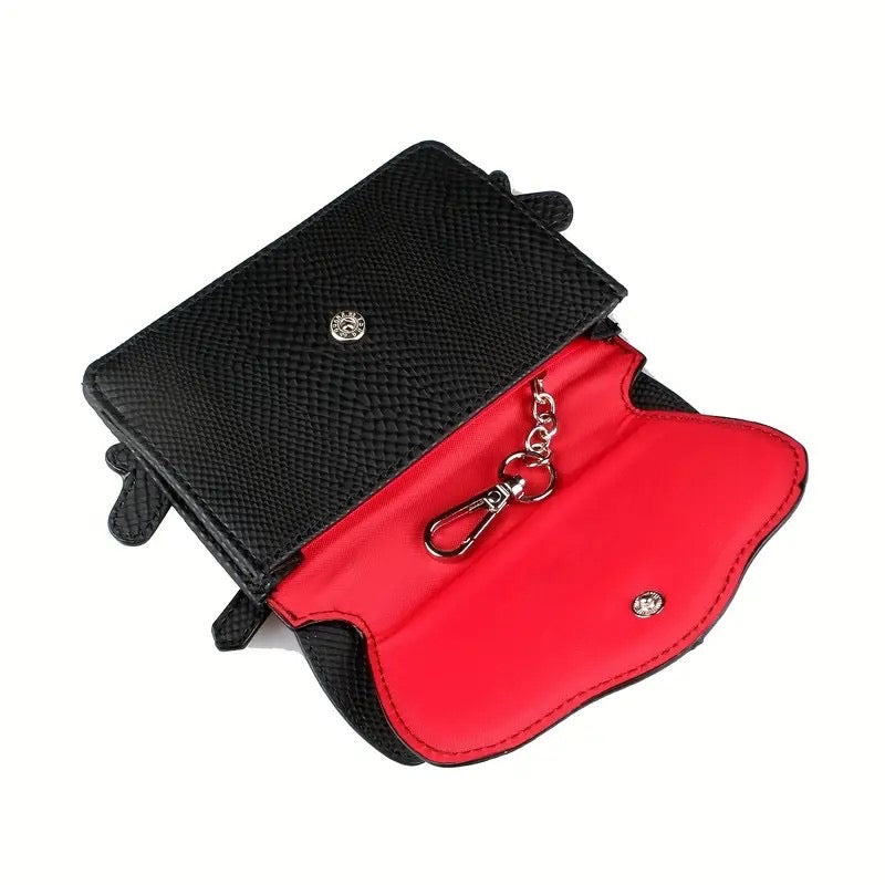 Monedero Tarjetero Billetera Chimuelo 3d Negro