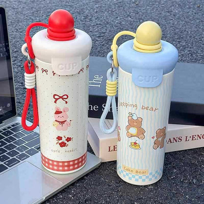 Termo de Acero Inoxidable Kawaii 600 ml