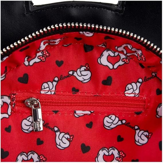 Cartera Minnie Mickey Mouse Crossbody Loungefly
