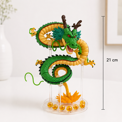 Figura Coleccionable Shenlong Dragon Ball Z con Base 21 cm