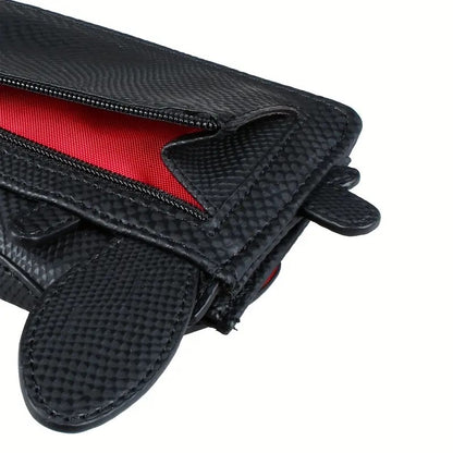 Monedero Tarjetero Billetera Chimuelo 3d Negro