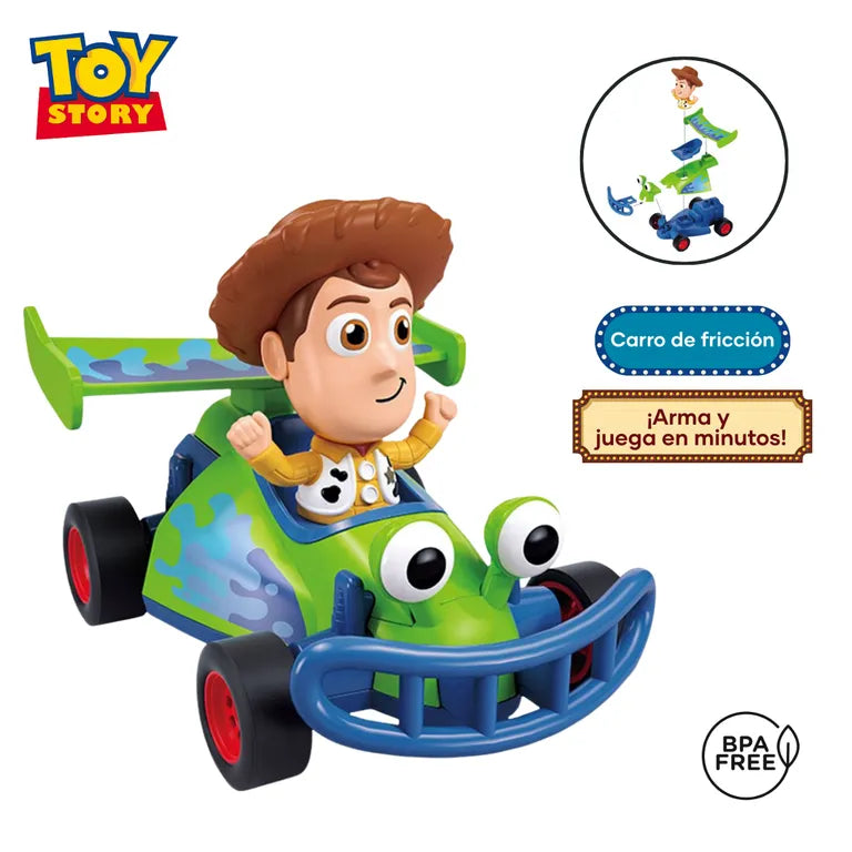 Carro a Fricción Armable Woody Toy Story