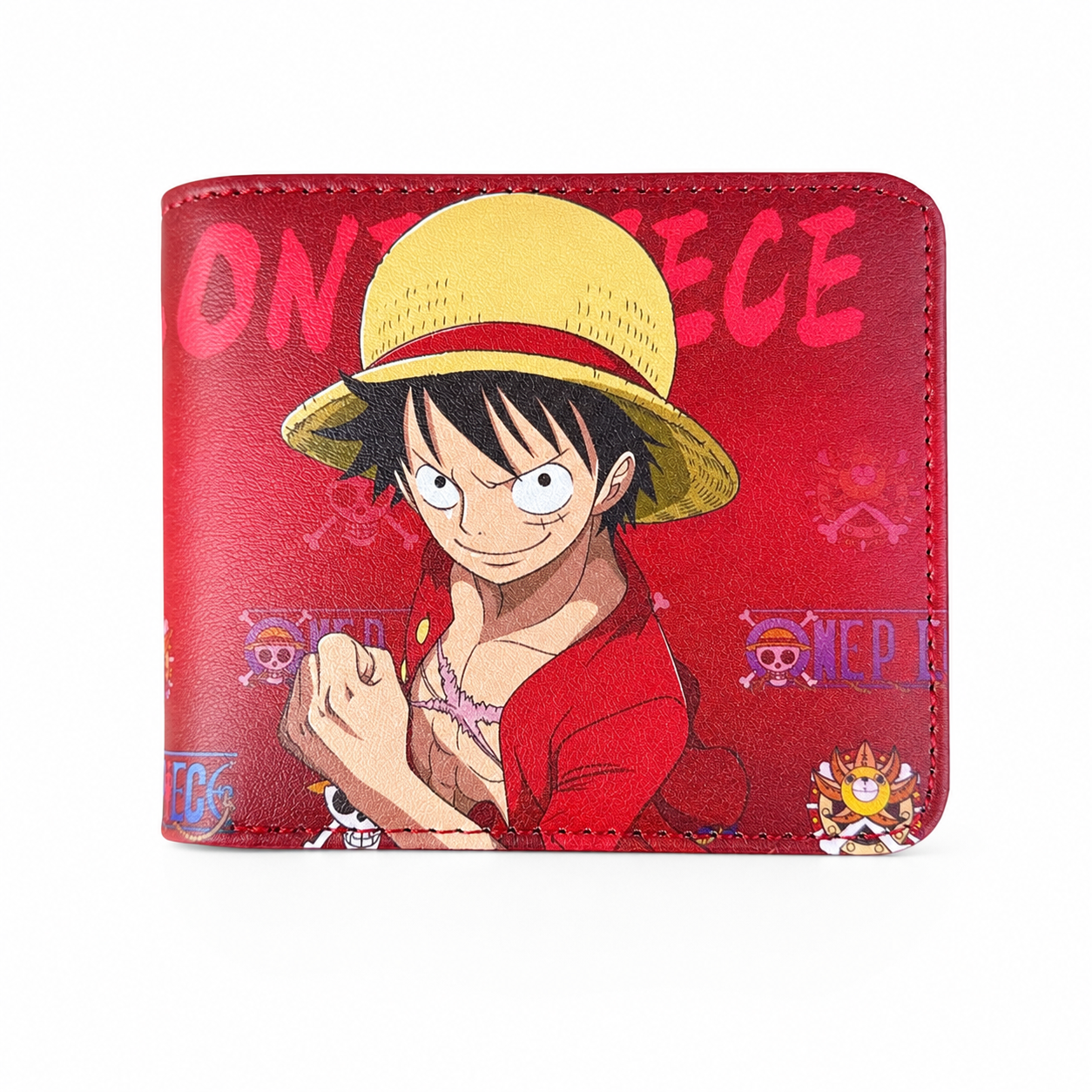 Billetera Luffy One Piece Cuero PU