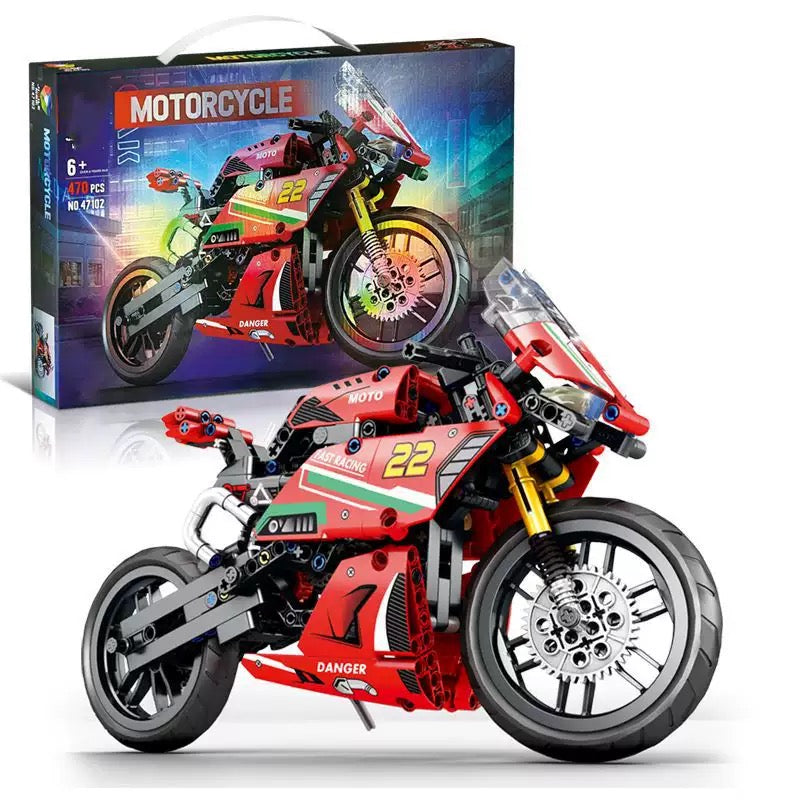 Bloques Armables Motocicleta Deportiva +430 pcs