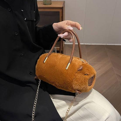 Capybara Wallet with Shoulder Chain