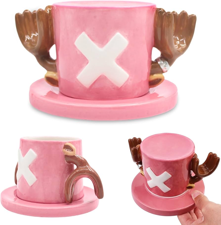 Taza de Cerámica Sombrero de Chopper One Piece 400 ml