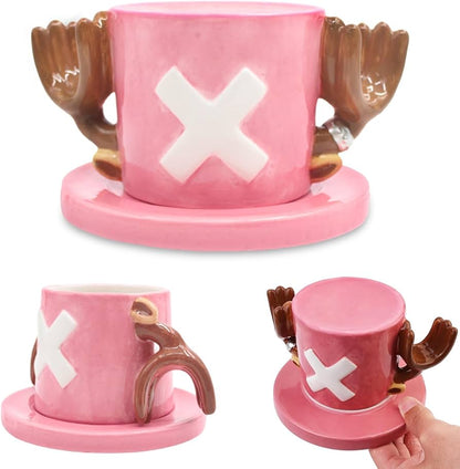 Taza de Cerámica Sombrero de Chopper One Piece 400 ml