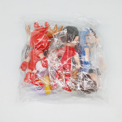 Set de 6 Figuras de PVC Mundial 2026 Messi Ronaldo Mbappé